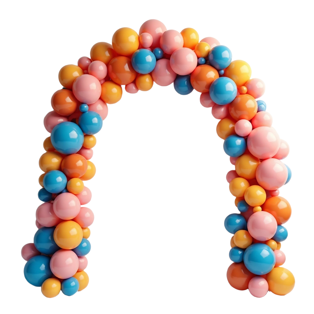 Colorful Balloon Arch